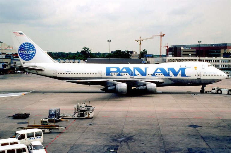 Un avion de Pan Am en 1991