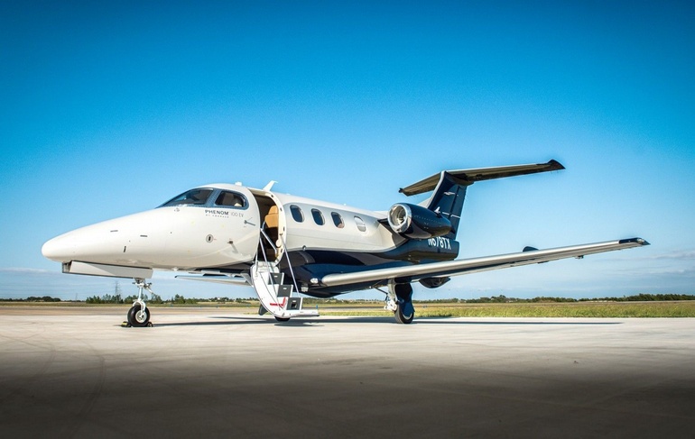 Photo de l'Embraer Phenom 100EV