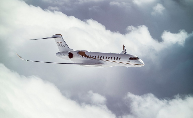 Photo du Bombardier Global 7000