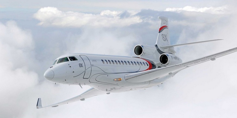 Photo du Dassault Falcon 8X