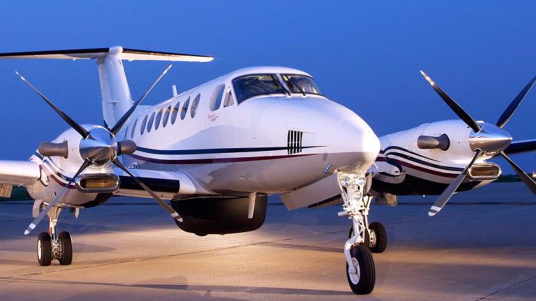 Jet privé à turbopropulseurs Beechcraft King Air 350