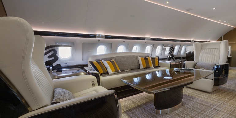 Vol confort et luxe à bord d'un jet privé pour des courtes ou longues distances