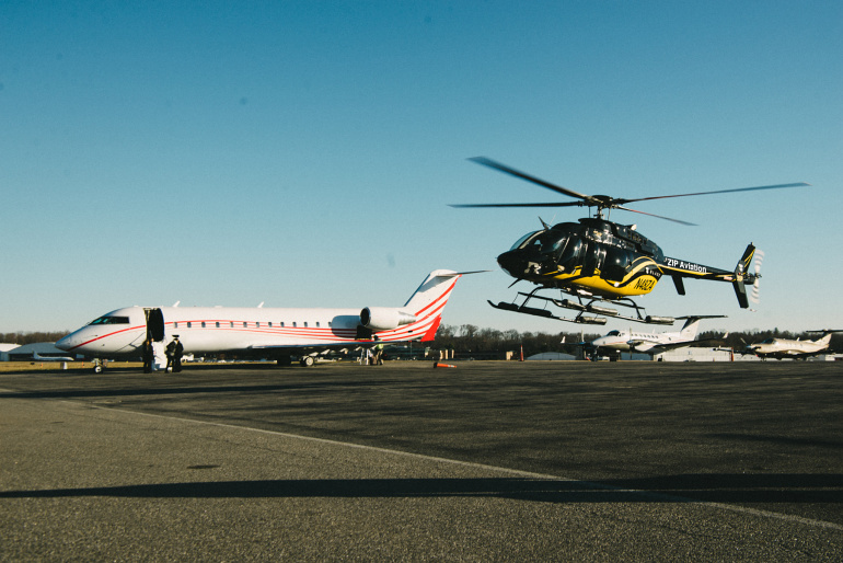 Vols privés en jet ou en hélicoptère avec la société Blade