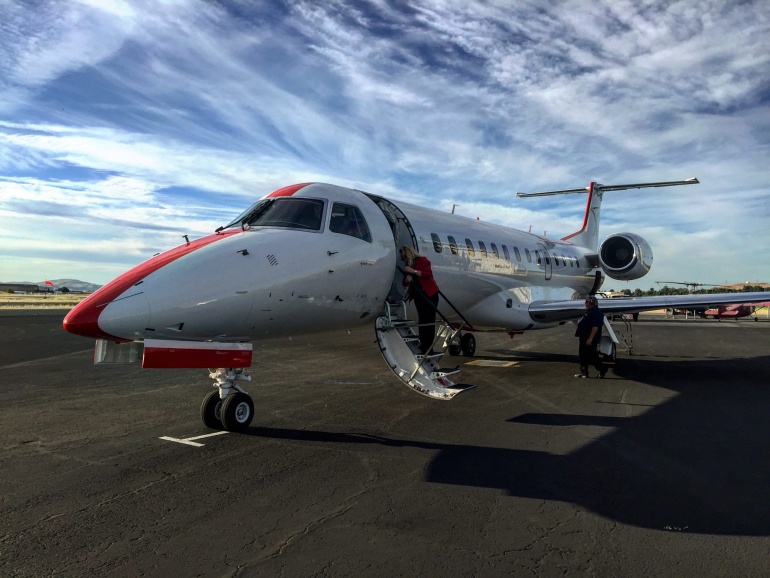 Un jet privé luxueux JetSuiteX