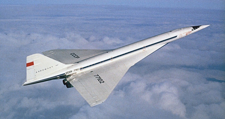 Avion supersonique russe : Tupolev TU-144