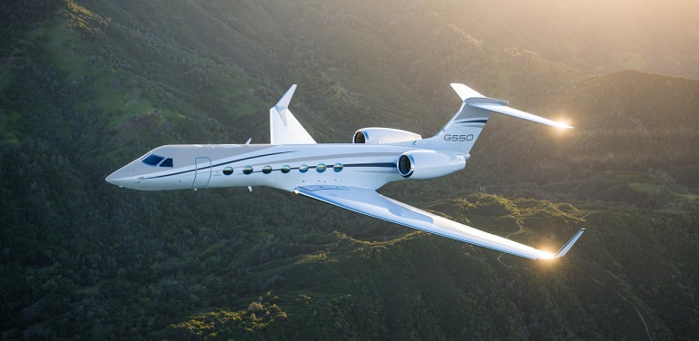 Photo du Gulfstream G550