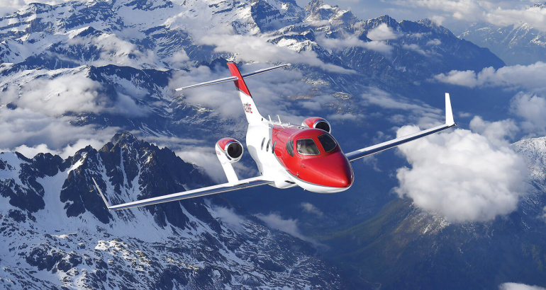 Photo du jet privé HondaJet